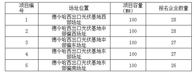 2017年十个光伏应用领跑者基地报名企业汇总表：各基地竞争情况一览